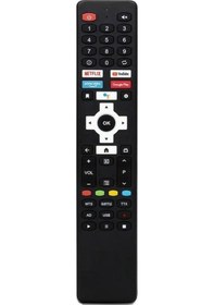 Resim Conti Ct43an100f Mikrofonlu Ses Komutlu Android Tv Kumanda 