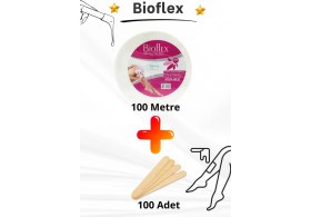 Resim 100 Metre Ağda Bandı ve 100 Adet Spatula Seti, Kaliteli ve Kullanışlı Ürünler 
