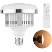 Resim Reedark 45w E27 Led Video Light Bi-color 3000k-6000k Uzaktan Kumandalı Geniş Voltaj Ac110-235v Stüdyo Portre Fotoğrafçılık Ev Aydınlatması 
