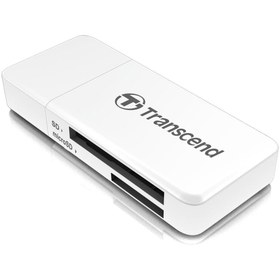 Resim Transcend TS-RDF5W Sd/microsd USB 3.1 Kart Okuyucu Beyaz 