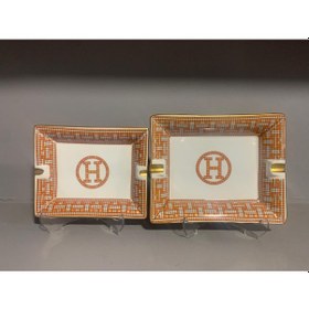 Resim River World 2 Adet Porselen Küllük Takımı Hny Turuncu Serisi 