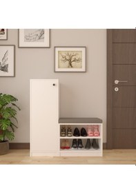 Resim Asra Trend Beyaz Ayakkabılık A-11 Çok Renkli 