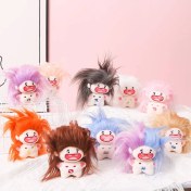 Resim Dzjjna Yeni Küçük Peluş Kolye Okul Çantası Çekicilik Anahtarlık Yeni Butik Kapma Makinesi Klip Bebek Makine Bebekleri (Yurt Dışından) 