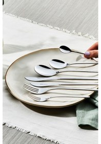 Resim Karaca Premium View Platin 12 Kişilik 84 Parça Çatal Kaşık Bıçak Takımı 