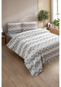 Resim Lovely Desenli Tek Kişilik Nevresim Takımı - Nevresim Seti Siyah Siyah 