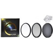 Resim Tianya 52 MM XS-Pro Slim UV + Slim CPL Polarize + ND8 ND Filtre 