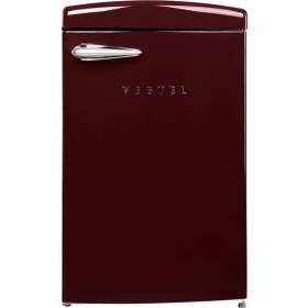 Resim Retro SB14411 Bordo 122 Lt Statik Buzdolabı 
