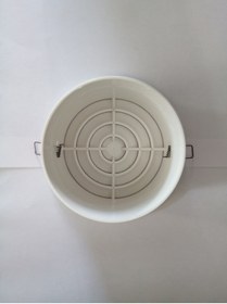 Resim Hakim Havalandırma Ø100 Plastik Yuvarlak Mandallı Anemostad 10cm 