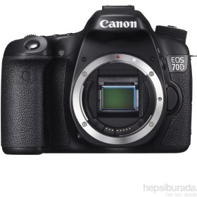Resim Canon Eos 70D 18-200 IS Kit DSLR Fotoğraf Makinesi 