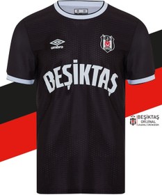 Resim Beşiktaş Orijinal Lisanslı Nostalji Siyah Forma Bjk Kartal Baskılı Hediyelik Ahşap Kutul 