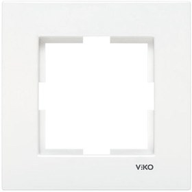 Resim VİKO Beyaz Karre Tekli Çerçeve (VİKO.90960200) 