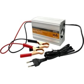 Resim PowerMaster MA-1210A 12 Volt - 10 Amper Akıllı Hızlı Akü Şarj Cihazı Analog Amper Göstergeli 