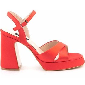 Resim Kemal Tanca Kadın Gece & Abiye Ayakkabı 1210 Kırmızı 