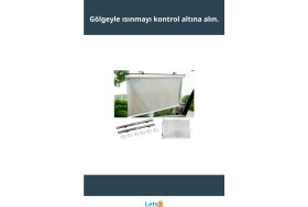 Resim Letsii 58X125 cm Araç Güneşliği Pratik Yan Cam Koruyucu 