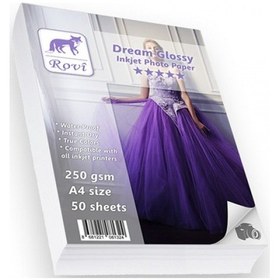 Resim Rovi Dream Parlak / Satin Fotoğraf Kağıdı - 240Gsm - 50 Adet A4 - Parlak Glossy 