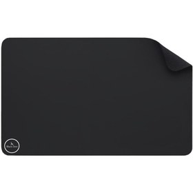 Resim Black Deer Siyah 35x28 Large Boy Professional Gaming Ofis Mouse Pad Kaydırmaz Mouse Pad 