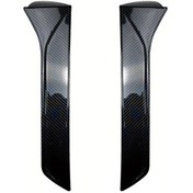 Resim Lumaworld Seat Leon 5f Fr Mk3 Mk3 5 2 Adet Karbon Görünüm Arka Çatı Kanat Spoiler 