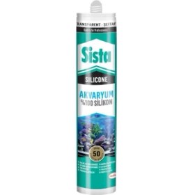 Resim Storemax Silikon Mastik Aquarium, Balıklara Zarar Vermeyen Akvaryum Silikonu, Uv Dirençli Silikon Mastik, Elastikiyeti Yüksek Güçlü Yapıştırıcı, 1X280ML 