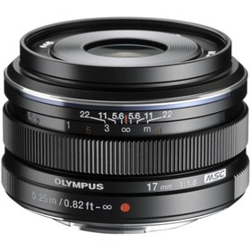 Resim Olympus m.Zuiko ED 17mm 1:1.8 MSC (Siyah) 