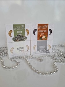 Resim ROSEMIX Cilt Sabunları Keçi Sütü-eşek Sütü-argan Yağlı-bıttım Sabunu 
