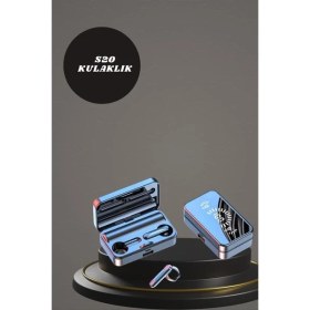 Resim Rivera Tech Rvrhb Aynalı Bluetooth Kulaklık ve 7 Kordonlu Akıllı Saat Dijital Göstergeli Uzun Pil Ömrü 