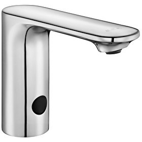 Resim ECA Compact Fotoselli Lavabo Musluğu Pilli Tek Su Girişli 108108038 