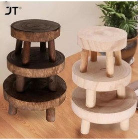 Resim Pot Tepsi-ahşap Bitki Standı Saksı Tabanı Tutucu Dışkı Kapalı Açık Bahçe Etli Tencere Tepsi Çiçek Ekran Bitki Stand Rafı 