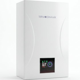 Resim Trifaze Dijital Elektrikli Kombi | Isıtma + Sıcak Su | TD-ECB 14 (400 V) 