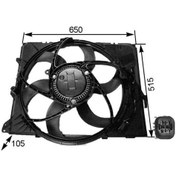 Resim Mahle Cff264000s - Fan Motoru Bmw E87 E90 N43 N45 N46 