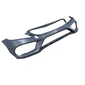 Resim BZT Mercedes C Class- W205- 14/17; Ön Tampon Gri (Far Yıkamasız/Sensor Delikli)(AMG)(TW) 2058801840 