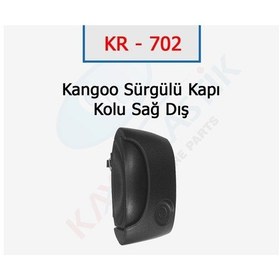 Resim Kangoo Yan Sürgülü Kapı Dış Açma Kolu Sağ 8200107372 - 