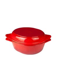 Resim Lava Ekmek Kabı 24x27 Cm Kırmızı Lava-Lvpek2427 