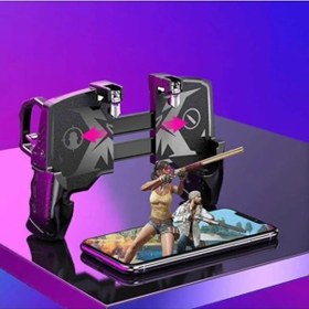 Resim Telefon Oyun Pubg Tetik Aparatı Gamepad 