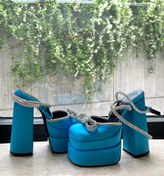 Resim Sep Butik Taş Detaylı Platform Topuk Ayakkabı 