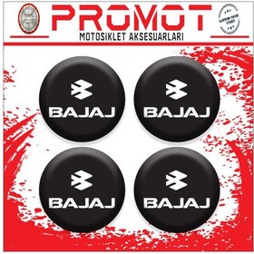 Resim BAJAJ UYUMLU DAMLA STİCKER (4cm-4 Adet) 