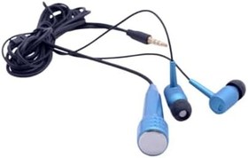 Resim PSR Aksesuar Mat Mikrofonlu Karaoke Kulaklık - Kulakiçi Mikrofonlu, 3.5mm Giriş, Yüksek Ses Kalitesi (Açık Mavi) 