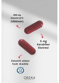 Resim Ocean Koenzim Q10 200 Mg 30 Kapsül X 2 Adet 