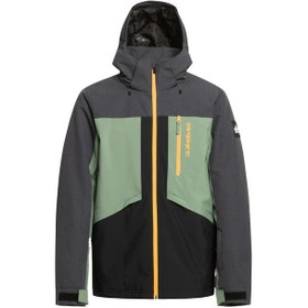 Resim Quiksilver Dawson Erkek Yeşil Snowboard Ceketi 