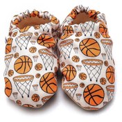 Resim First Step Basketbol Kaydırmaz Taban Patik Turuncu F-823 