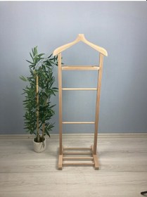 Resim Ahşap Tekli Dilsiz Uşak Ham Ceviz 