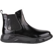 Resim MARCOMEN 20001 SIYAH DERI BOT 