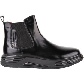 Resim MARCOMEN 20001 SIYAH DERI BOT 