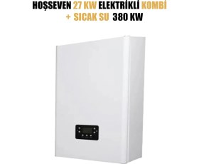 Resim Hoşseven Elektrikli Kombi Hoşseven 27 Kw Sıcak Su 380 V 