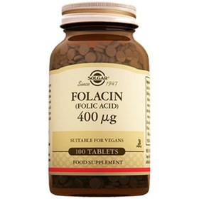Resim Solgar Folic Acid 400 mcg 100 Tablet 