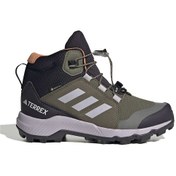 Resim Id0928-k Adidas Terrex Mıd Gtx K Kadın Spor Ayakkabı Siyah Id0928-k Siyah Haki Haki - Siyah 