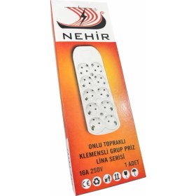 Resim Nehir Onlu Topraklı Klemensli Grup Priz 