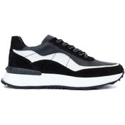 Resim Tamer Tanca Erkek Hakiki Deri Siyah Sneakers & Spor Ayakkabı 381 19154 Erk Ayk Y24 Sıyah/beyaz Siyah - Beyaz 