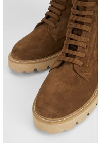 Resim Valmenti Kadın Taba Süet Hakiki Deri Casual Bot 902 2735 Bn Bot Sk23/24 Taba 