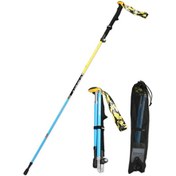 Resim Cbtx Kodenor Karbon Fiber 5 Bölüm Katlanabilir Yürüyüş Bastonu 145-170 Sarı 