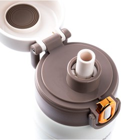 Resim DKADI TNT-OKADI BEYAZ KAHVE PASLANMAZ ÇELİK TERMOS 620ML 